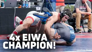 Yianni Diakomihalis Dominates His Way To A 4th EIWA Title