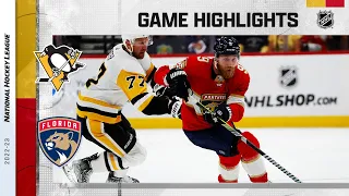 Penguins @ Panthers 3/4 | NHL Highlights 2023