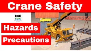 Crane safety in hindi | lifting Hazards & Precautions in hindi | HSE STUDY GUIDE