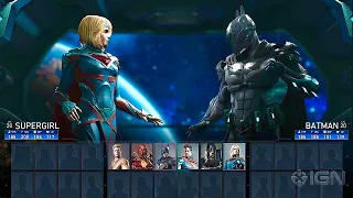 Injustice 2 - All Character Select Animations (AIl DLC)