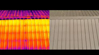 Thermal Roof Inspection of Pole Building for leaks via DJI Mavic 3 Enterprise Thermal Drone