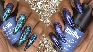 Acrylic Nails Tutorial - How To Acrylic Infill - Nail Polish - Nail Art - Mermaid Chrome Nails