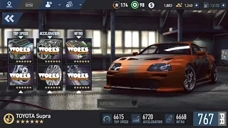 NFS NO LIMITS: MAXED SHOWCASE (Toyota Supra, Nissan Skyline BNR32, Nissan Skyline BNR34, BMW M3 GTR)