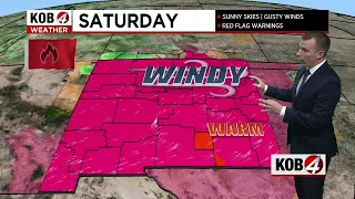 Critical fire danger expected this weekend in New Mexico