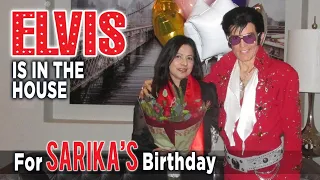 ELVIS Surprises SARIKA On Her Birthday - (PartyZams Singing Telegrams)