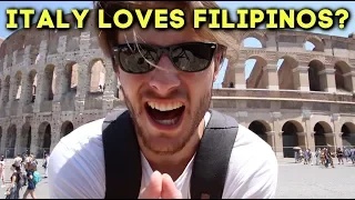 Why ITALY Loves FILIPINOS (I Was Surprised)