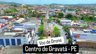 ✅ CENTRO DE GRAVATÁ - PE | Voo de Drone ✅