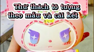 [Kawaiimochi] Thử thách tô tượng Kuromi theo mẫu và cái kết / Tô tượng Kuromi