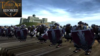 LOND DAER, A PORT TOWN UNDER ATTACK (Siege Battle) - Third Age: Total War (Reforged)