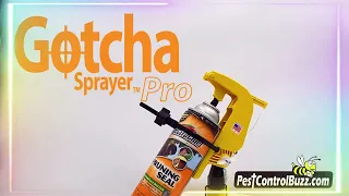 Gotcha Sprayer Pro:  Spray Virtually Any Aerosol Can From The End Of An Extension Pole