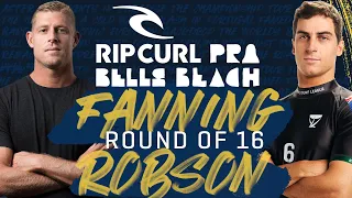 Mick Fanning vs Callum Robson | Rip Curl Pro Bells Beach - Round of 16 Heat Replay