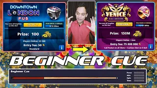 I WON ALL 8 BALL POOL TABLES FROM LONDON TO VENICE WITH BEGINNER CUE (world record)