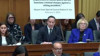 Ranking Member Raskin's Opening Statement: Hearing with Special Counsel Robert Hur