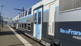 [RER C] Départ d'un UM de Z20900 IDFM en gare de Dourdan
