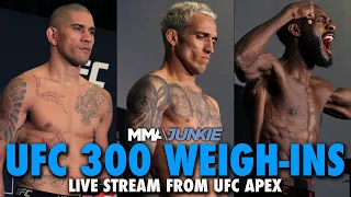 UFC 300: Pereira vs. Hill Official Weigh-Ins Live Stream | Fri. 12 p.m. E.T