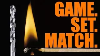 MATCH vs. DRILL PRESS | The perfect match