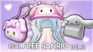 HURRY! GET NEW REAL FREE SANRIO ITEMS 🤩 / FREE HAIR / FREE LIMITEDS