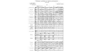 Maurice Ravel - Valses Nobles et Sentimentales {Orchestral Version} (Audio + Full Score)