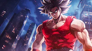 BEST MUSIC Dragonball Z  HIPHOP WORKOUT🔥Songoku Songs That Make You Feel Powerful 💪 #24