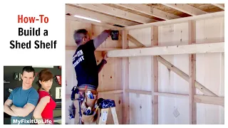 How To Build a Shed Shelf