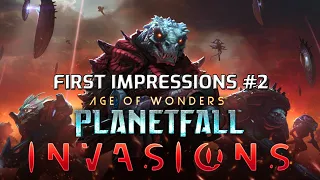 Age of Wonders: Planetfall - Invasions / First Impressions Gameplay Part #2