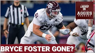 Texas A&M starting center Bryce Foster is no longer listed on the roster| Texas A&M Football Podcast