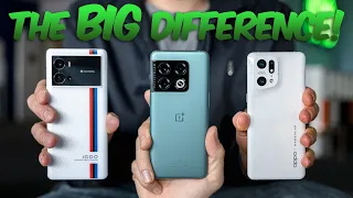 OnePlus 10 Pro vs Oppo Find X5 Pro vs Vivo IQOO 9 Pro! Camera Comparison Test! | VERSUS