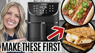 6 EASY Air Fryer Recipes for Beginners - MAKE THESE FIRST!