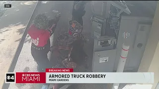 2 sought in armored truck robbery in Miami Gardens