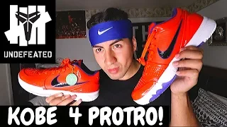 KOBE 4 UNDEFEATED PHOENIX SUNS PROTRO! 🔥 *Unboxing/Review*