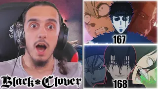 Reaction 167-168 Episode "Black Clover"/ Реакция на "Чёрный клевер"