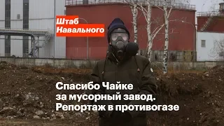 Спасибо Чайке за мусорный завод. Репортаж в противогазе