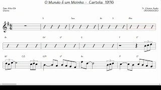 O mundo é um Moinho - Cartola 1976 v.2 (Sax Alto Eb)