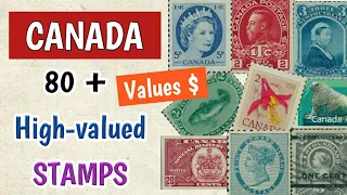 Most Expensive Canadian Stamps - Part 1 | Rare Classic Stamps From Canada