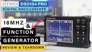 Zeeweii DSO154 PRO Oscilloscope ⭐18Mhz 40MSa/s⭐Is It To Good To Be True?