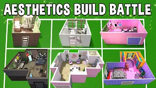 MEGA Aesthetics Bedroom BUILD BATTLE