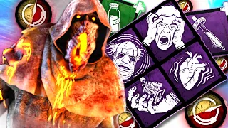 INSANE IMPOSSIBLE SKILL CHECK BLIGHT BUILD IS DEADLY... | Dead By Daylight Killer Gameplay