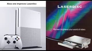 Xbox One S improves Laserdisc experience ( upscale / aspect ratio ) HDMI in