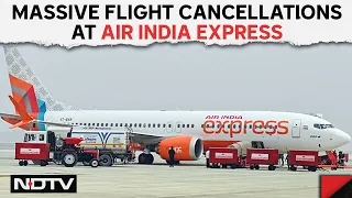 Air India Express News | 86 Air India Express Flights Cancelled As Crew Goes On "Mass Sick Leave"