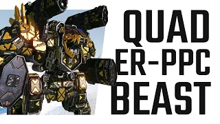 Quad PPC Beast - Predator Blood Asp Build - Mechwarrior Online The Daily Dose 1481