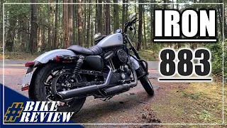 2020 Harley Sportster Iron 883 Motorcycle 1000km Review (XL833n)