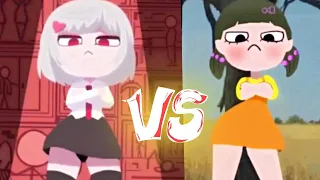 Ankha White Vs Ankha Squid Game | Ankha Dance Meme Compilation