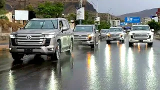 Lots of Land Cruiser 2022 LC 300 in a rainy day 🌧 ☔️