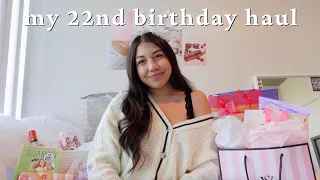 what i got for my 22nd birthday! | work from home sets, books, skincare