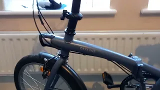 Oxylane Folding bike ( the only problem you will have )