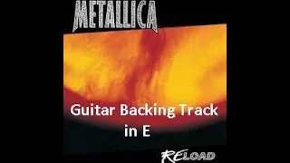 Metallica - The Memory Remains (Guitar Backing Track) E Tuning