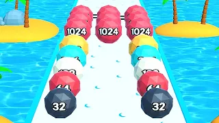 2048 Runner Balls: Ball games ! All Levels Gameplay (852-857) android,ios