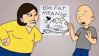 Classic Caillou Draws Big Fat Meanie/Grounded