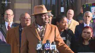 Ben Crump speaks out after 2 New Haven officers fired in Randy Cox case