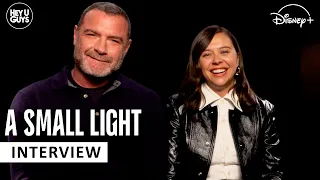 A Small Light - Bel Powley & Liev Schreiber on responsibility & humanising the story of Anne Frank